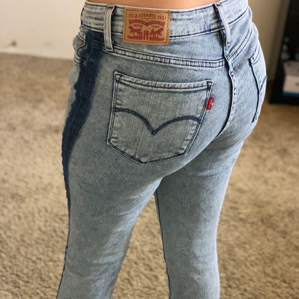 Faded Levi’s 711 skinny jeans size 27